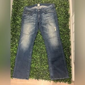 True Religion Mens Jeans Size 38x32 Straight